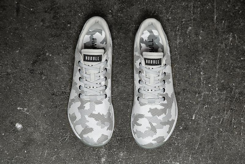 Women's Nobull Snow Camo Trainers White | SG P2834J